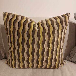 Kravet Couture Trailway Kiwi Throw Pillow with Insert 22x22